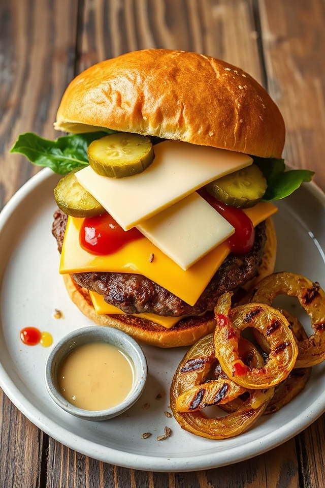 big cheddar burger recipe