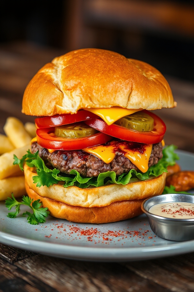 cajun hamburgers flavor adventure