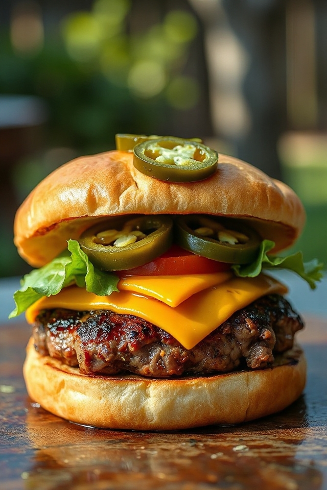 Cajun-Infused Cowboy Hamburger Recipe - burgerideas.com Cajun-Infused Cowboy Hamburger Recipe - burgerideas.com