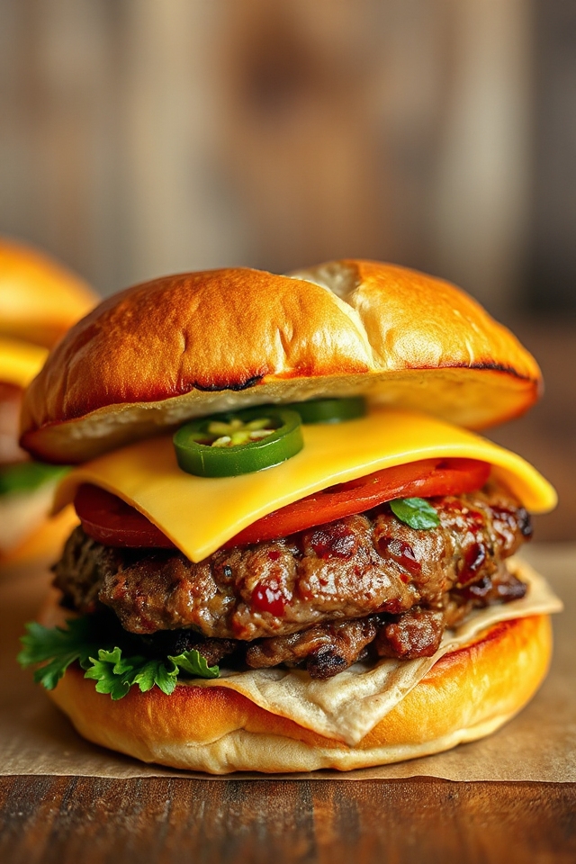 cajun sourdough burger delight