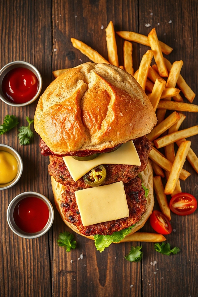 cajun sourdough burger recipe