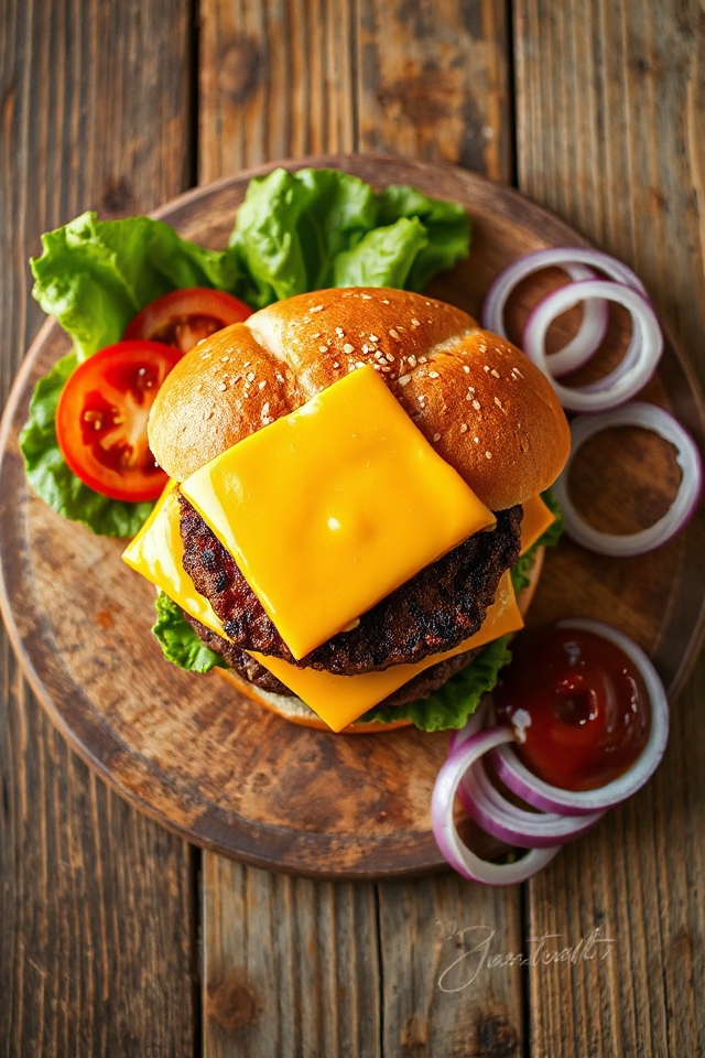 cheddar filled cheeseburger recipe
