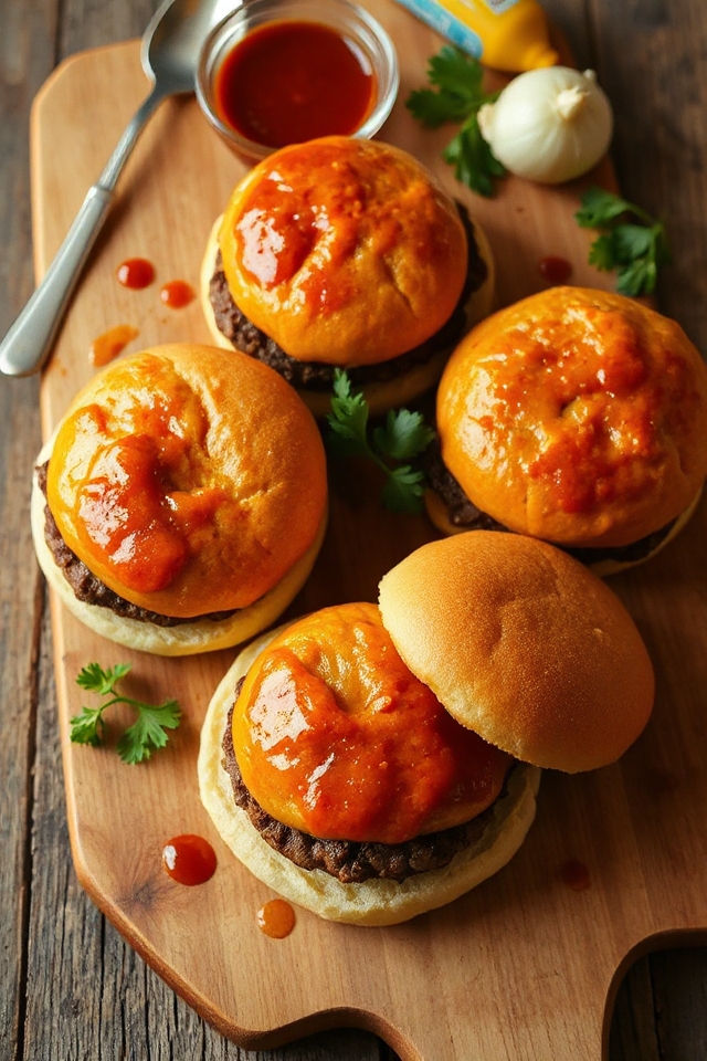 chili sauce hamburger recipe