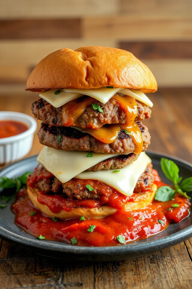 creamy cottage cheese burger