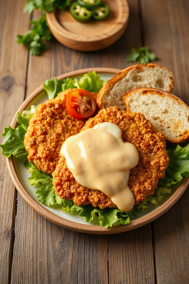 crispy hamburger steak recipe