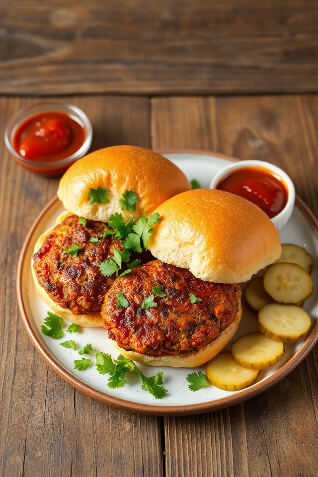 cuban frita with chorizo
