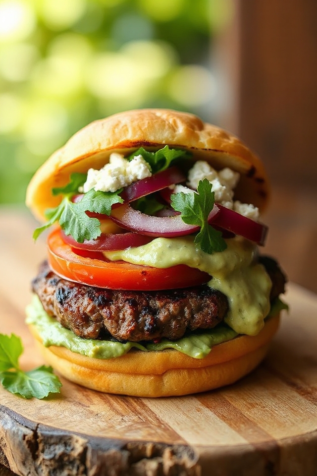 delicious grilled hamburger recipe