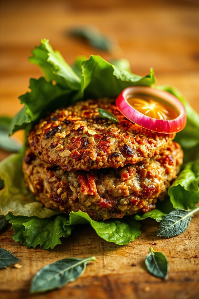 delicious homemade veggie burgers