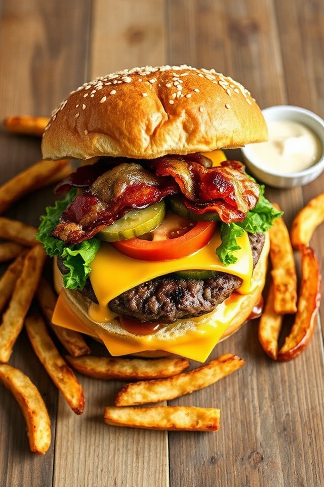 dunkadelic double cheeseburger recipe