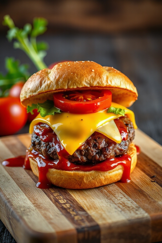 flavorful bloody mary burgers
