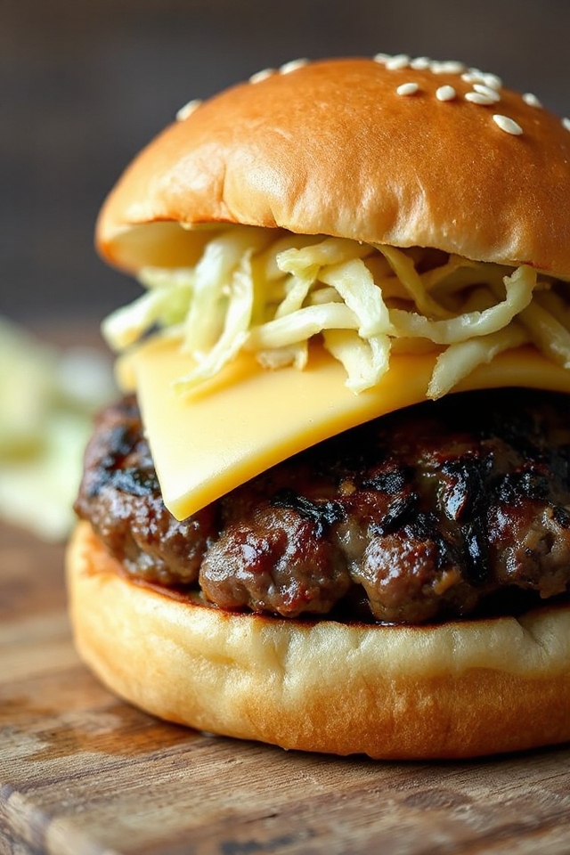 grill assemble enjoy hamburgers