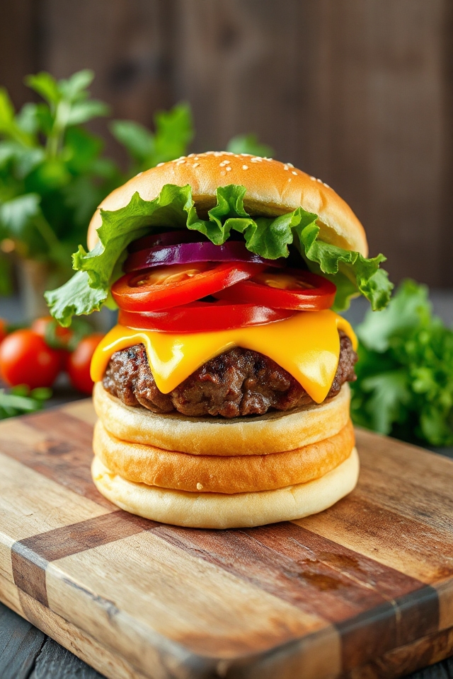 juicy classic cheeseburger recipe
