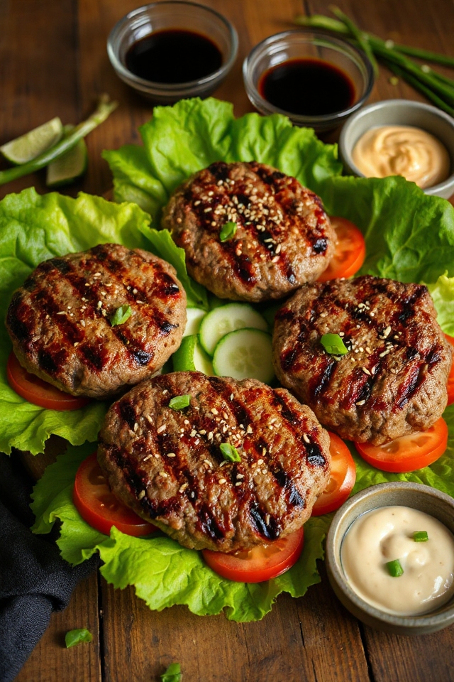 korean beef burger ingredients