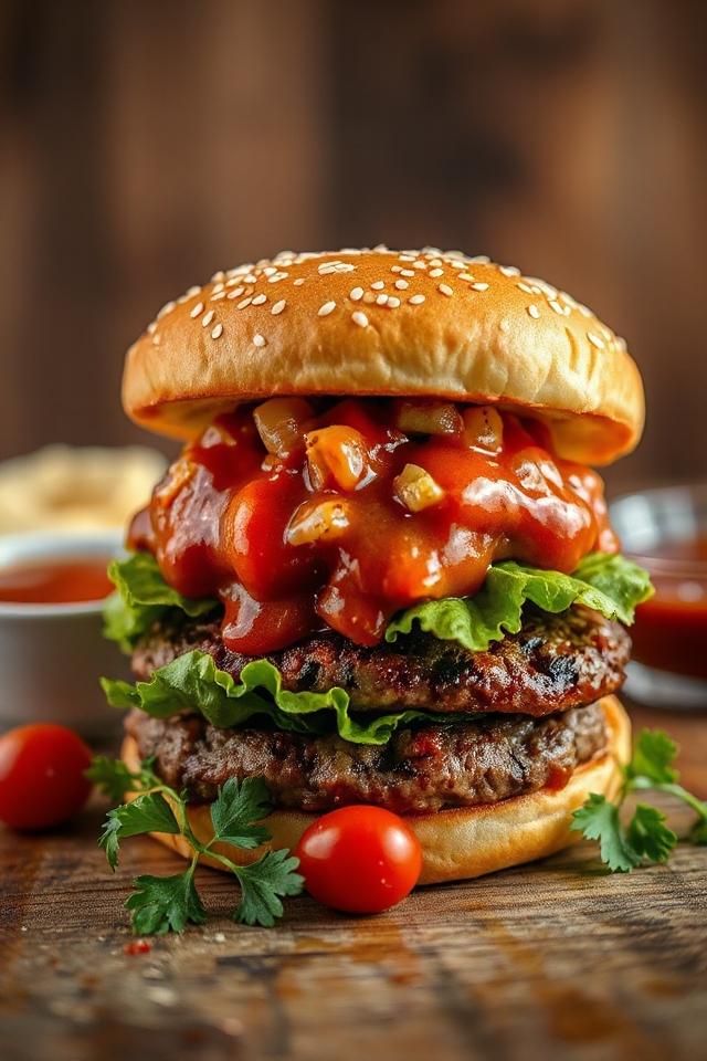 mouthwatering bbq hamburger recipe