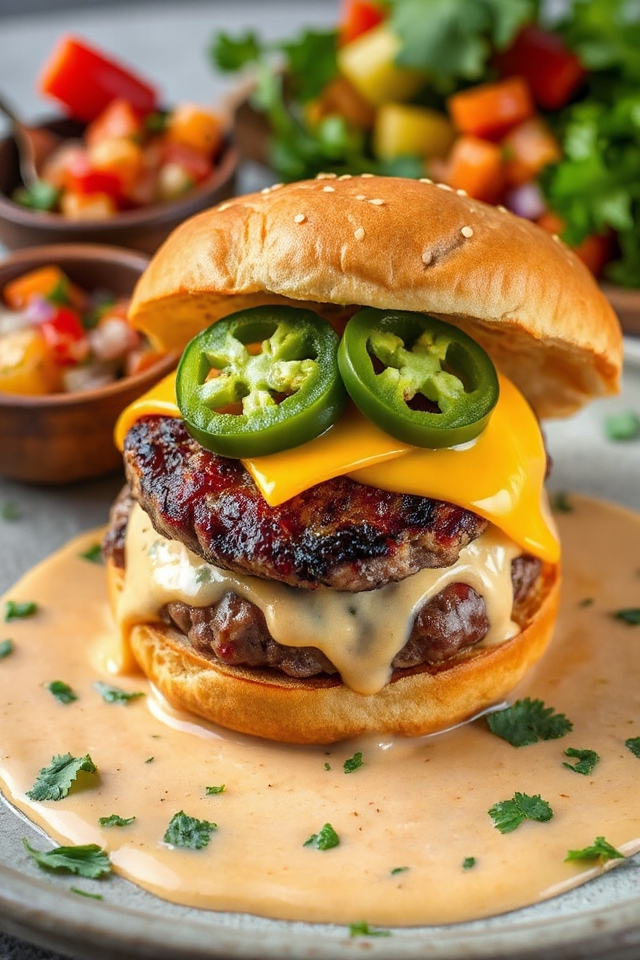 pepper jack cheeseburgers recipe