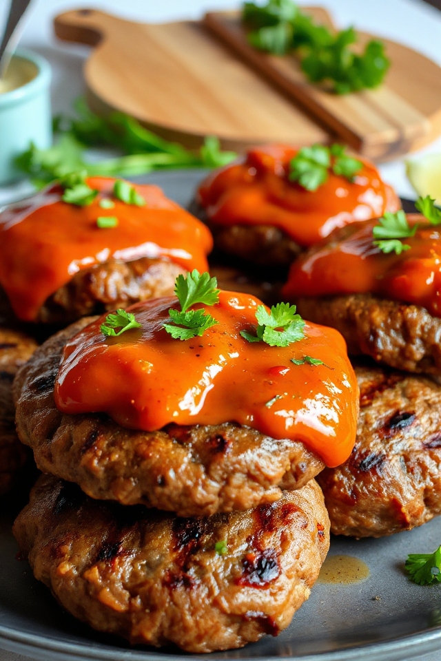 polish hamburgers for crowd