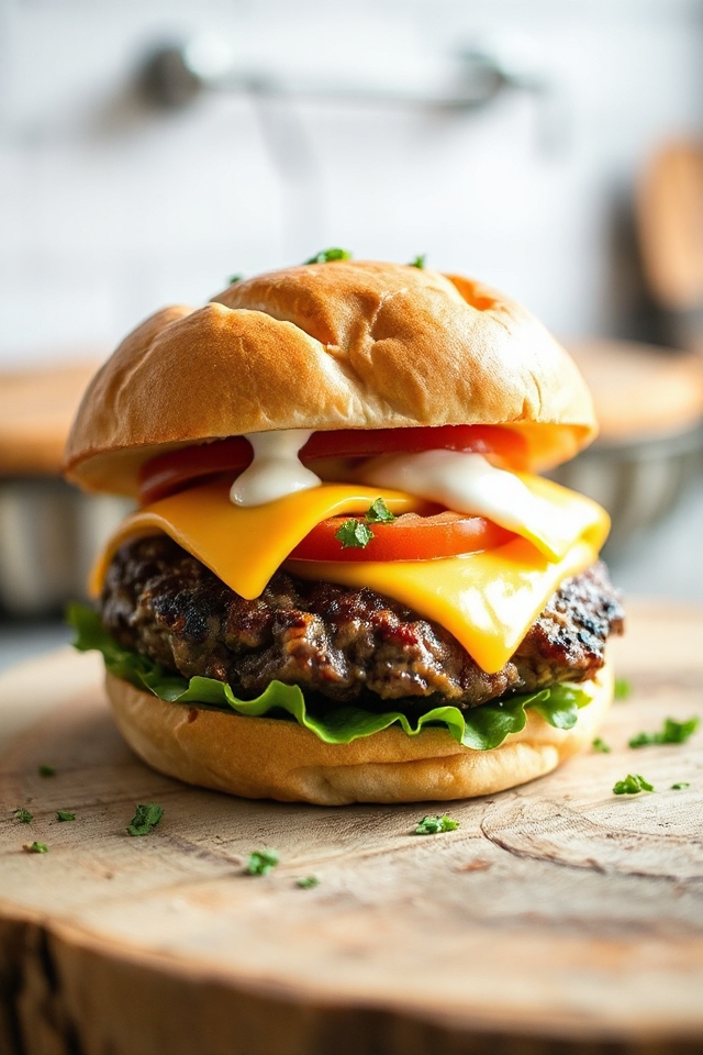 ranch cheeseburgers recipe tutorial