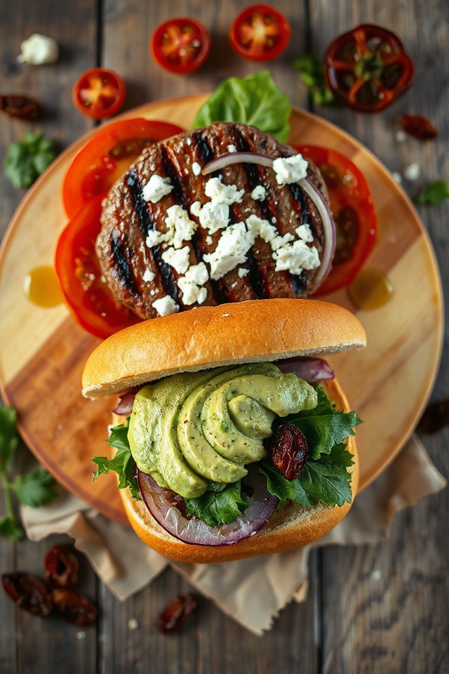 roasted red pepper hamburger recipe