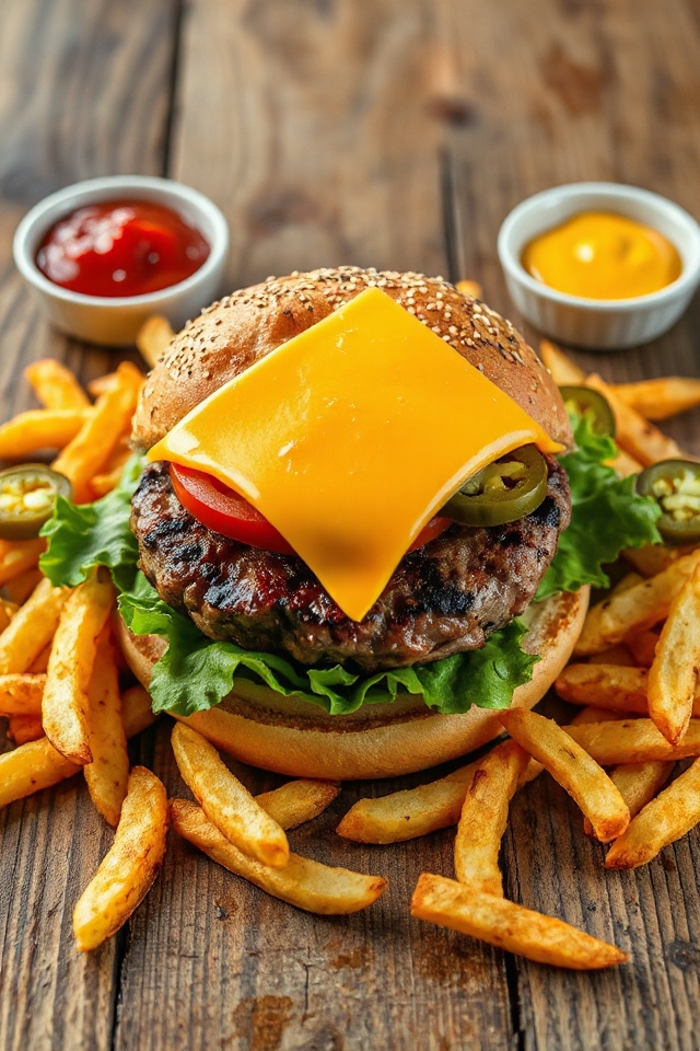 savory seasoned cheeseburger recipe