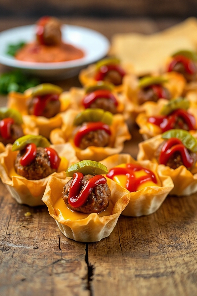 slam dunk cheeseburger bites