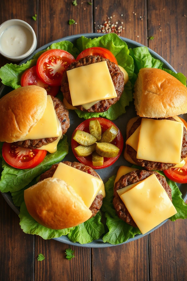 smoked gouda spinach burger