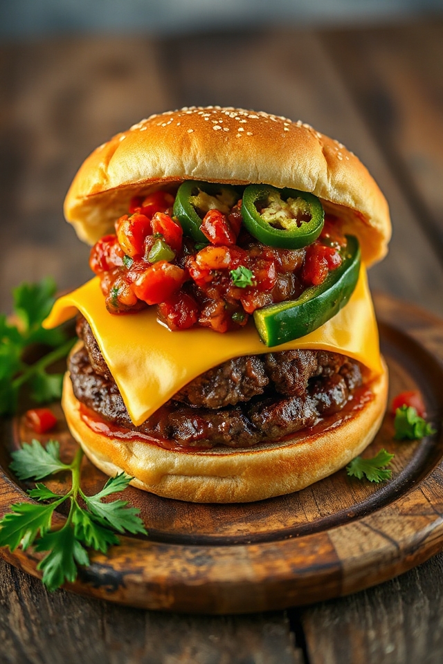 spicy jalape o burger recipe