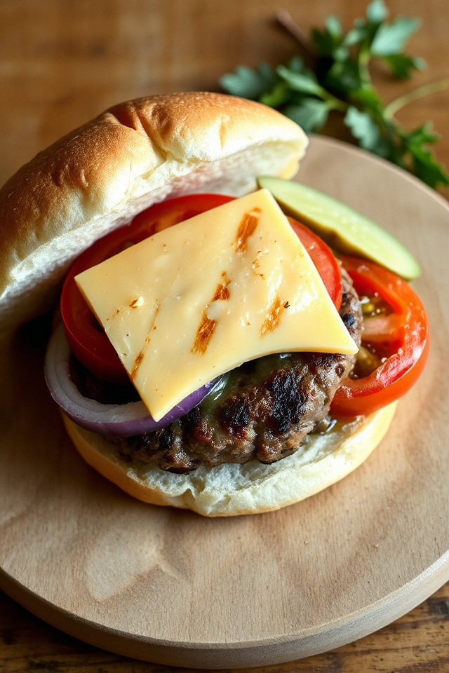 vermont cheddar burger recipe